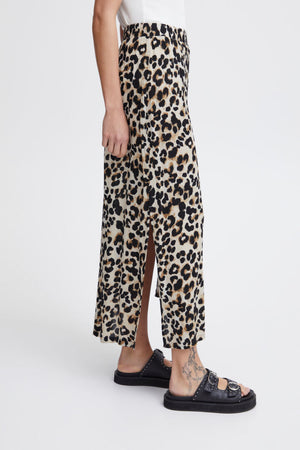 Marrakech Leopard Print Skirt