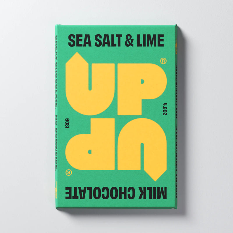 Up-Up Sea Salt & Lime Chocolate Bar
