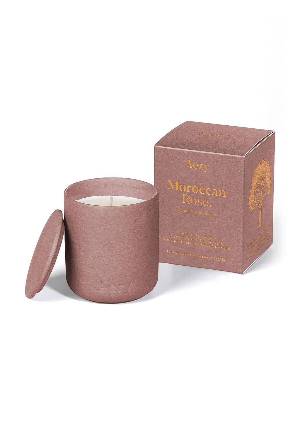 Aery Moroccan Rose Scented Candle