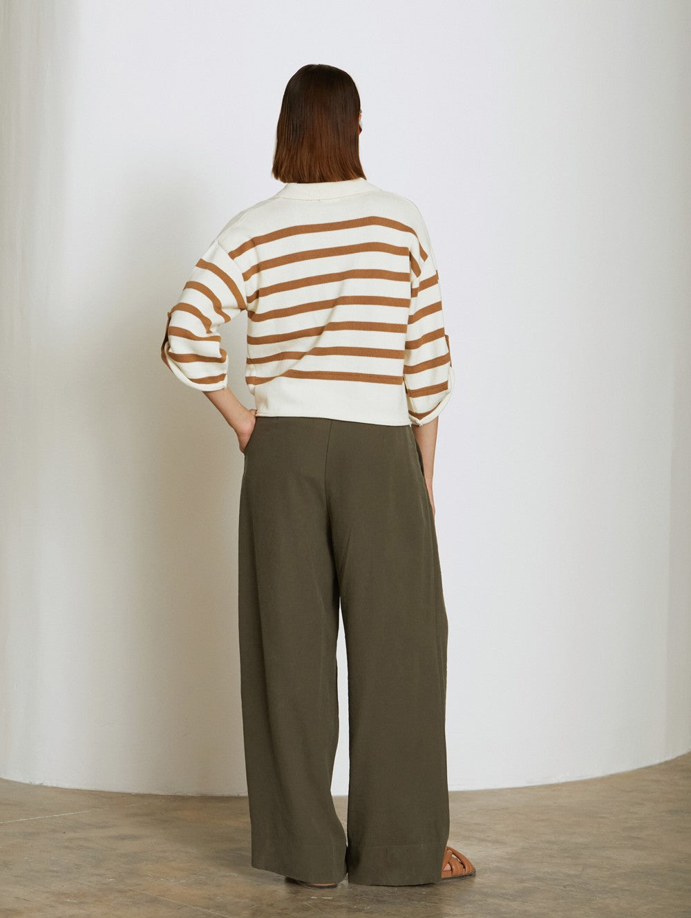 Skatie Viscose and Tencel Palazzo Trousers