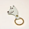 Ark Dog Head Key Ring