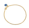 Enamel Copenhagen Chain Bracelet with Charm
