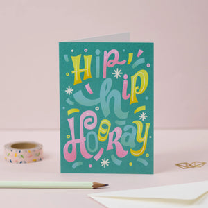 Ricicle 'Hip Hip Hooray' Card