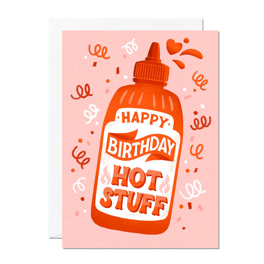 Ricicle "Hot Stuff" birthday card