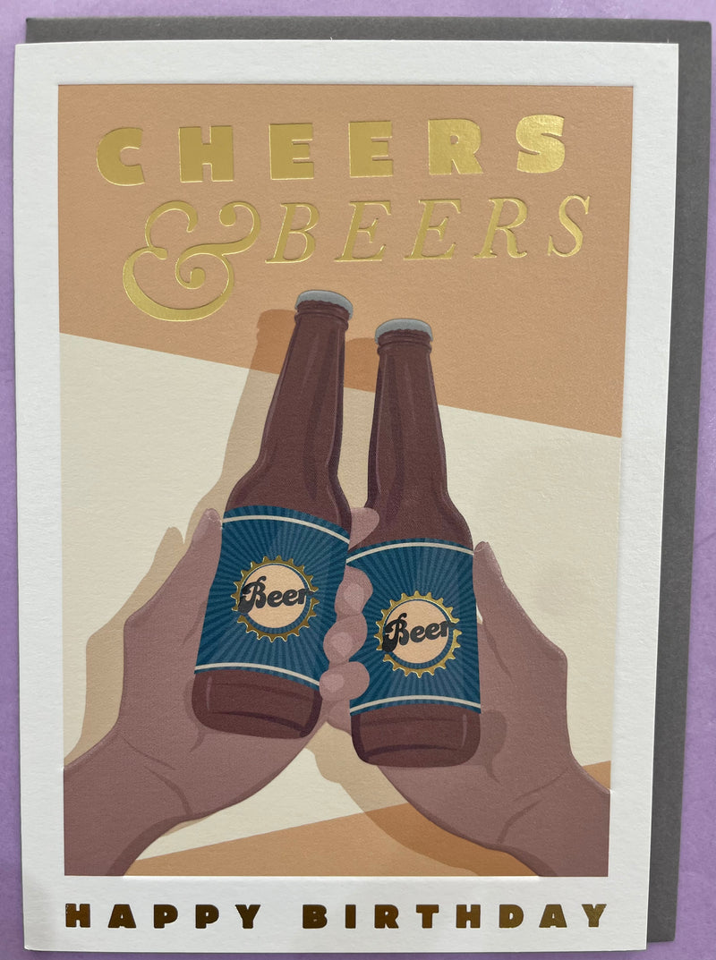 The Art File - Cheers and Beers Birthday Card