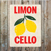 Limon Cello Metal Wall Sign