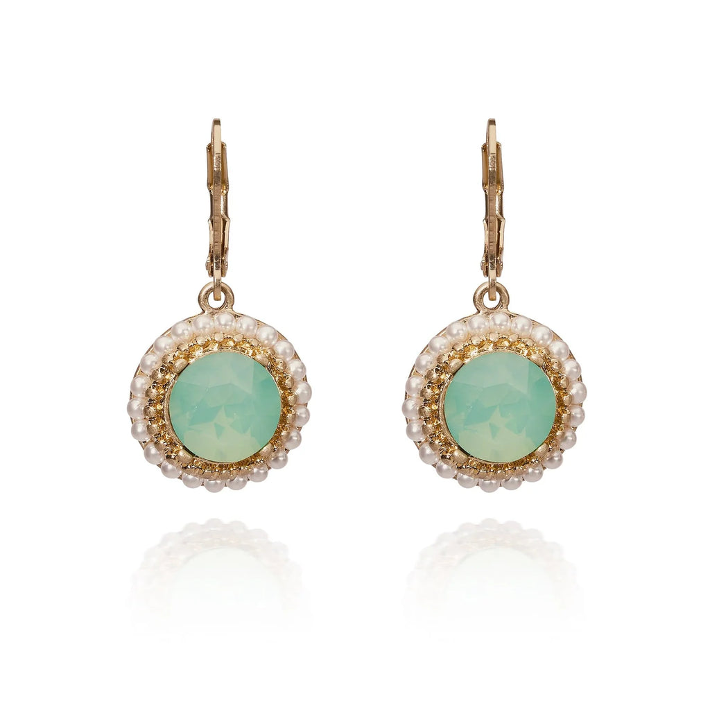 Lovett & Co Pacific Opal Regency Era Earrings