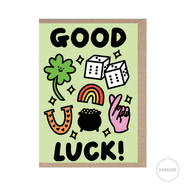 Rumble / Good Luck Card / Mint Tea Boutique, Bournemouth