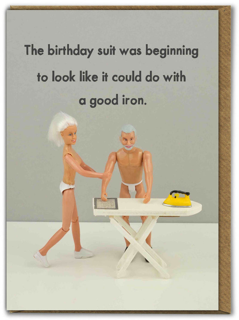 Bold & Bright - 'Birthday Suit' Card