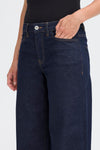 Ichi Twiggy Authentic Blue Wide Leg Jeans