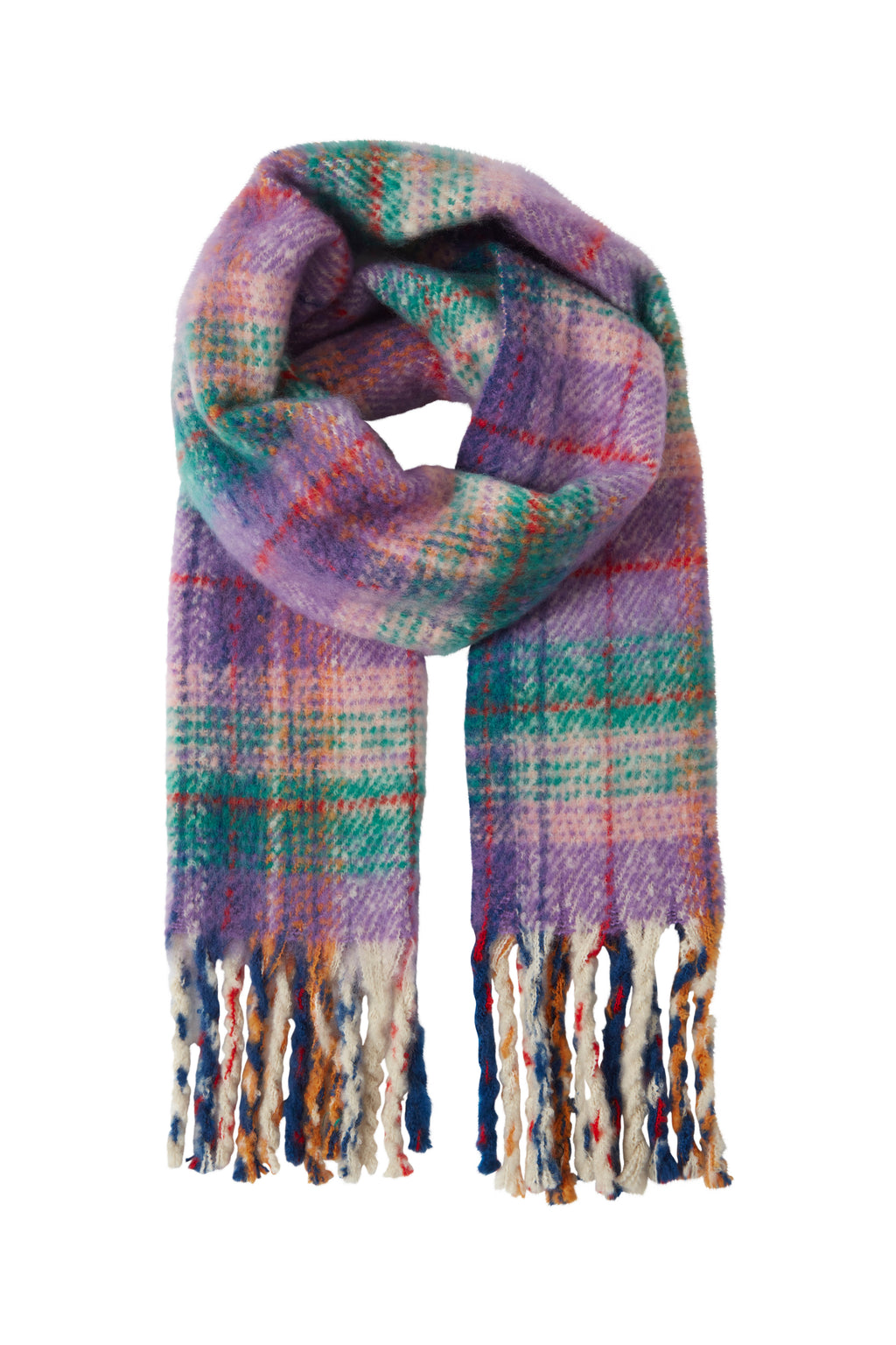 Ichi Makena Purple Scarf