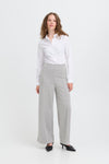 Ichi Kate Jacquard Herringbone Trousers
