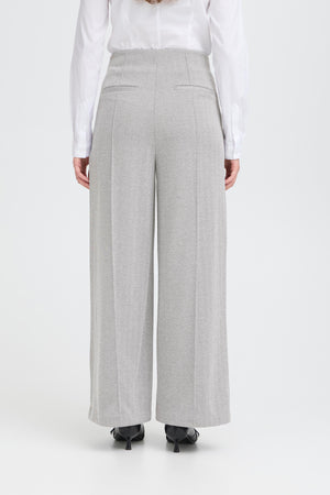 Ichi Kate Jacquard Herringbone Trousers