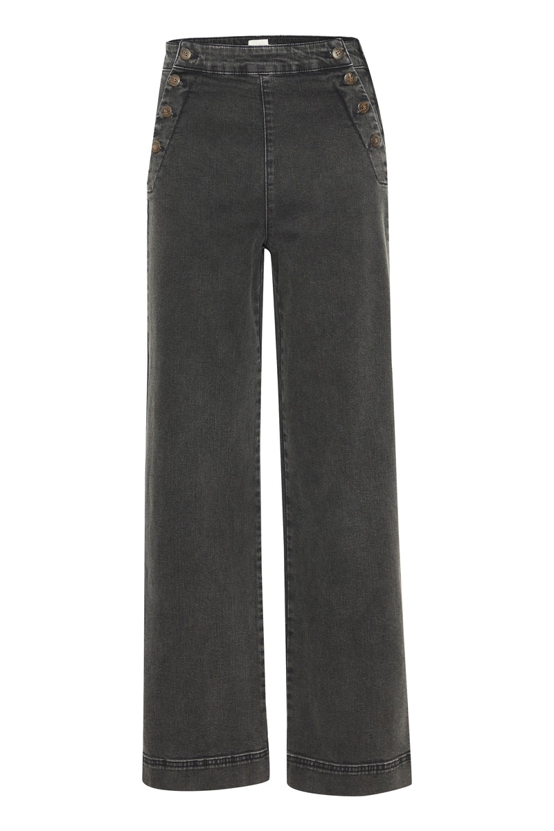 Atelier Reve Harper High Waist Black Jeans