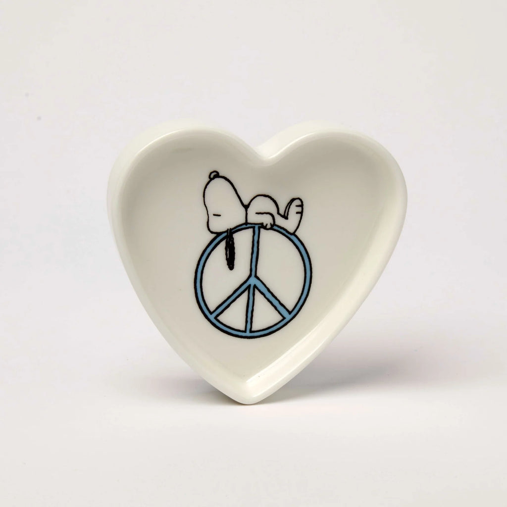 Magpie x Peanuts Peace Heart Trinket Dish