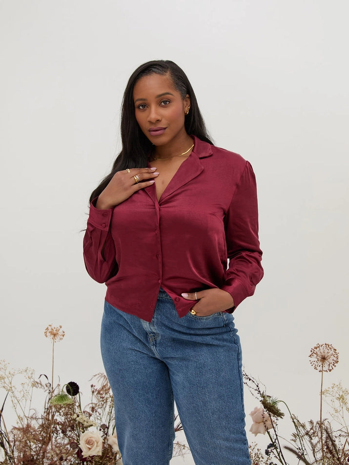 Fika Bex Satin Shirt