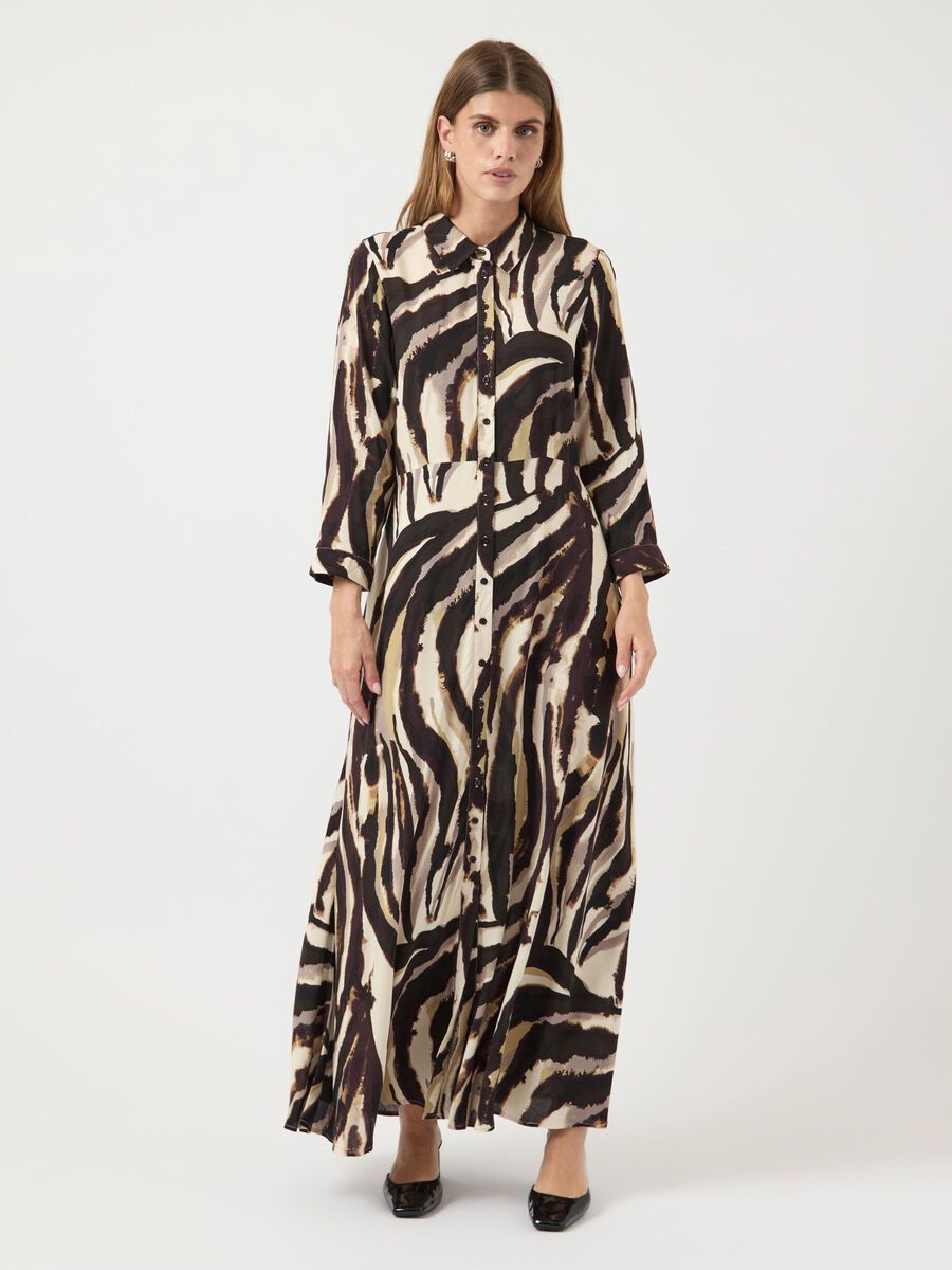 Y.A.S Savanna Zebra Print Dress