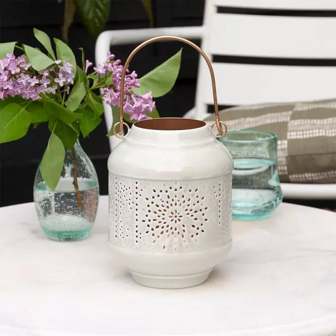 Enamel Tealight Lantern