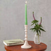 Large Enamel Candlestick Holder