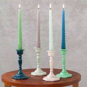 Small Enamel Candlestick Holder