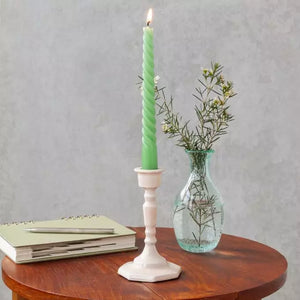 Small Enamel Candlestick Holder