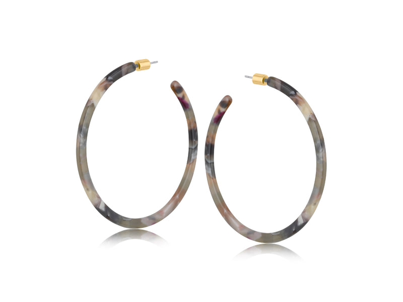 Big Metal Marina Oversized Hoops