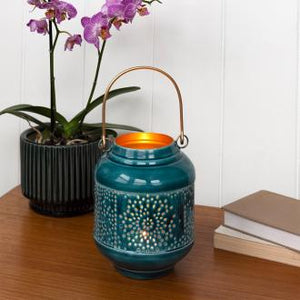 Enamel Tealight Lantern