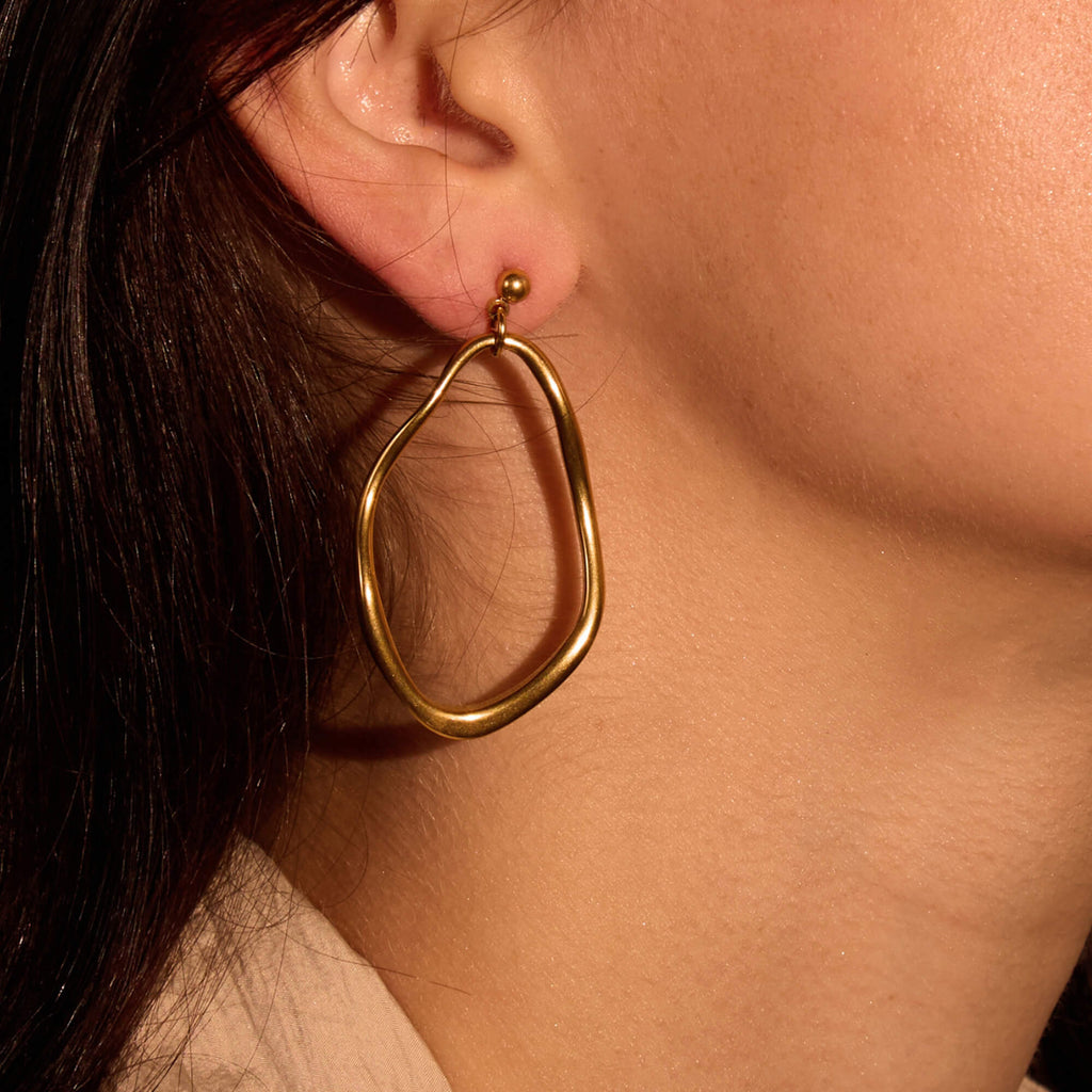 Weathered Penny Gaia Earrings