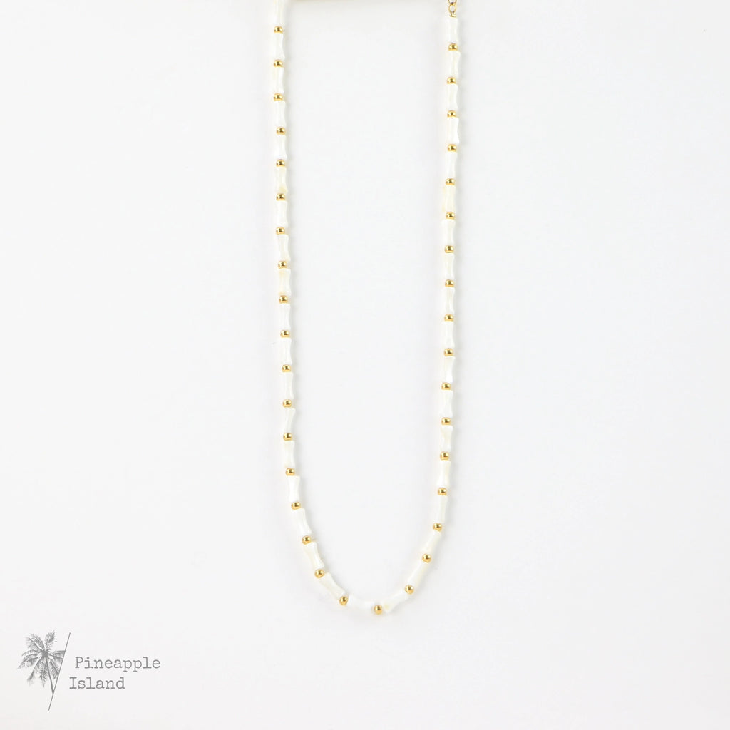 Tube Beaded Necklace
