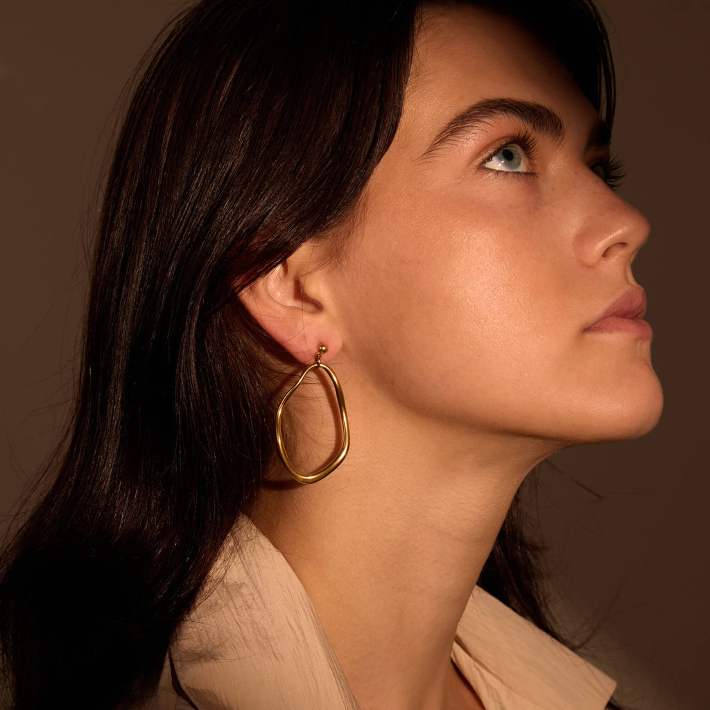 Weathered Penny Gaia Earrings