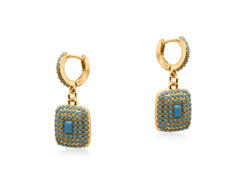 Big Metal London Siren Earrings
