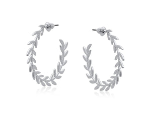 Big Metal London Laurel Victory Hoop