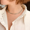 Little Nell Aqua Beaded Necklace