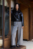 Ichi Kate Jacquard Herringbone Trousers