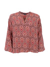 Black Colour Luna Blouse