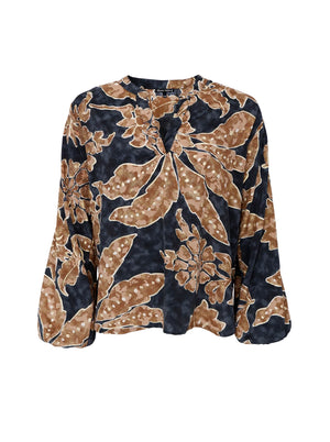 Black Colour Luna Blouse