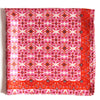 Mini Agadir Fuchsia Silk Scarf