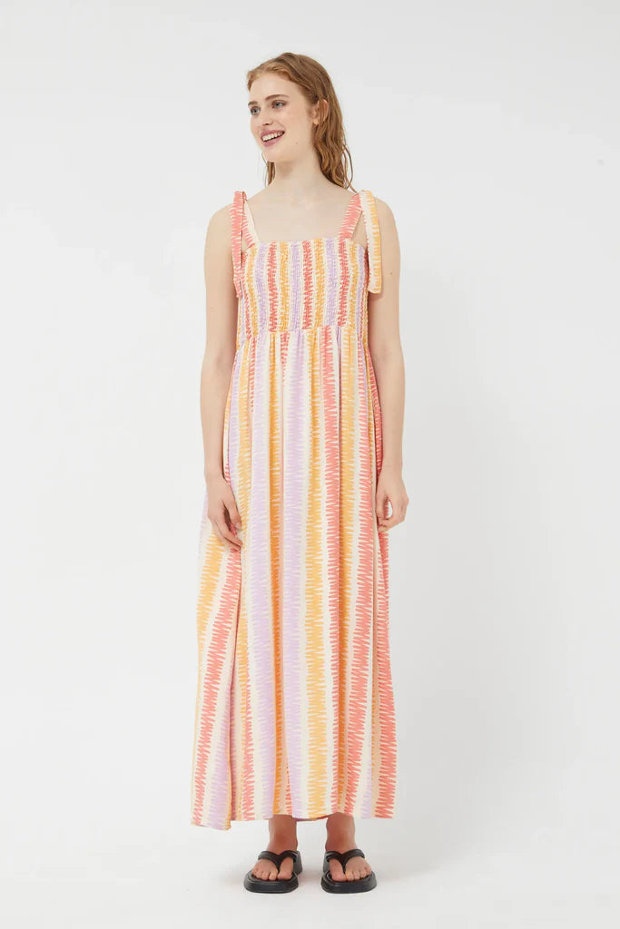 Compania Striped Sun Dress