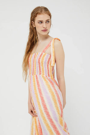 Compania Striped Sun Dress