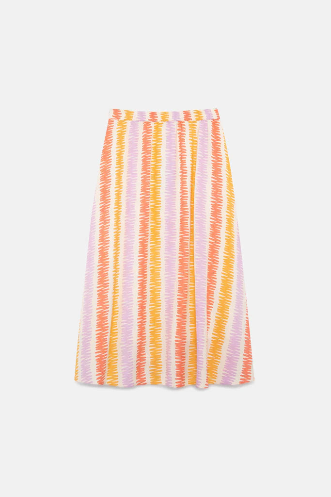Compania Fantastica Striped Skirt