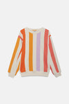 Compania Fantastica Lines Striped Sweatshirt