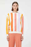 Compania Fantastica Lines Striped Sweatshirt