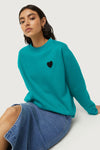 Compania Fantastica Heart Sweatshirt