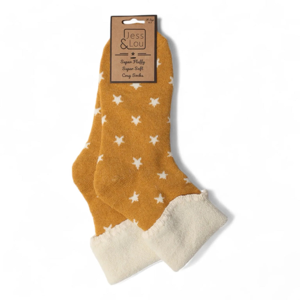 Cosy Cuff Star Socks