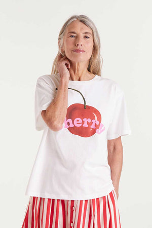 Compania Fantastica Cherry Print T-Shirt