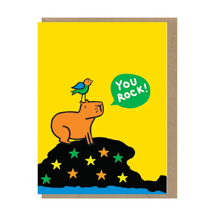 Earlybird Designs You Rock Mini Card