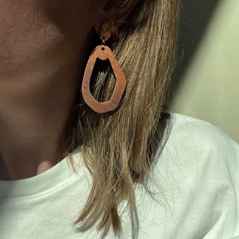 Weathered Penny Hisako Earrings