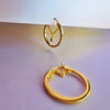 Vurchoo India Gem Chain Hoops