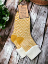 Jess & Lou Herringbone Cosy Cuff Socks