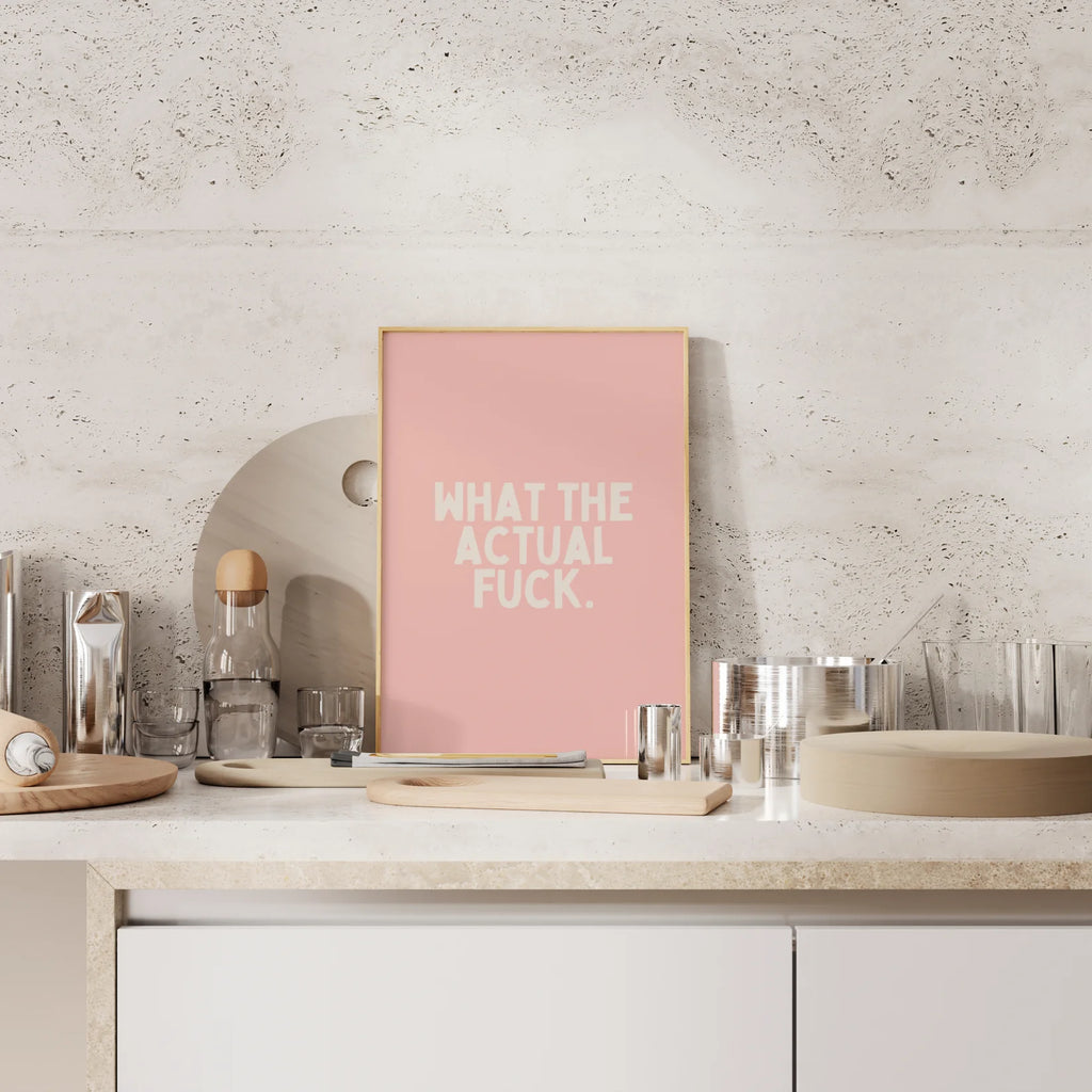 Wisdom & Wonder Print - WTAF